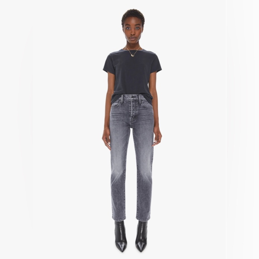 mother high waisted hiker hover midnights with molly jeans